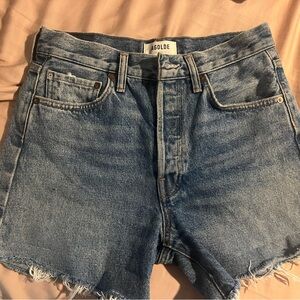 AGOLDE Parker Denim Cutoff Shorts